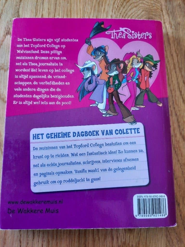 Thea Sisters Het geheime dagboek van Colette, Boeken, Ophalen of Verzenden, Gelezen, Thea Stilton, Fictie