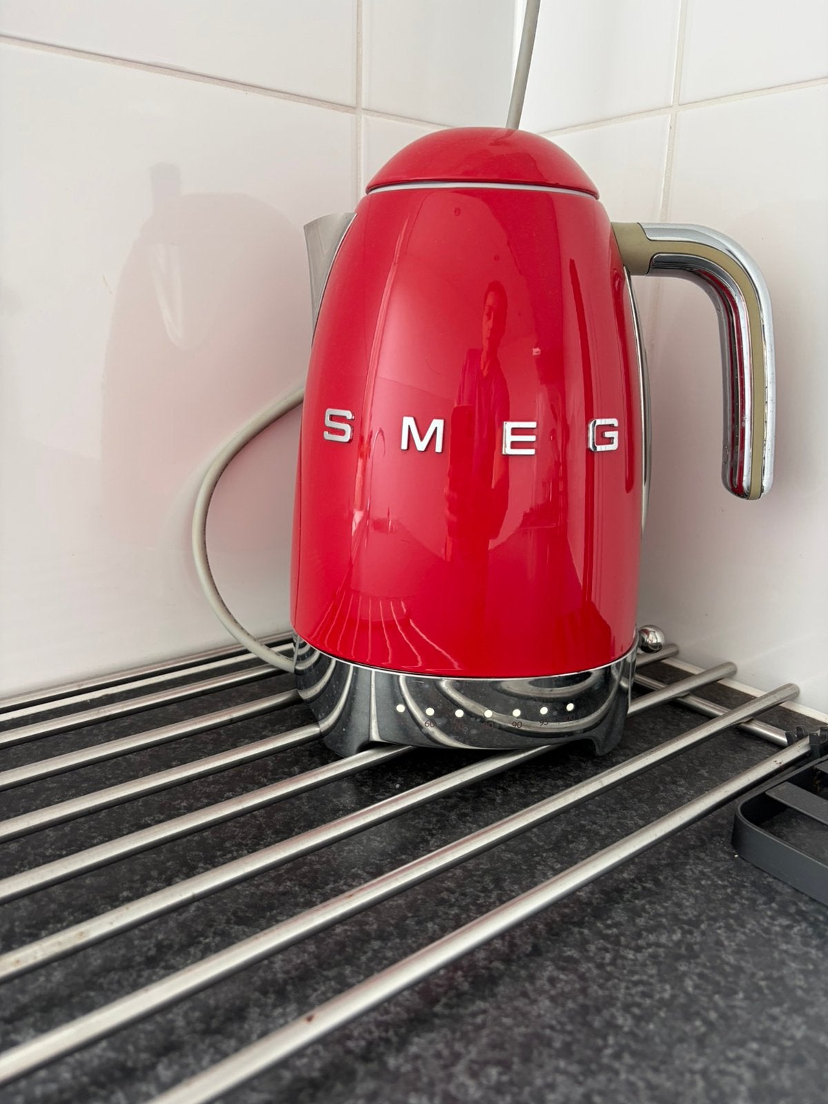 Smeg waterkoker, 1 tot 2 liter, Ophalen, Zo goed als nieuw