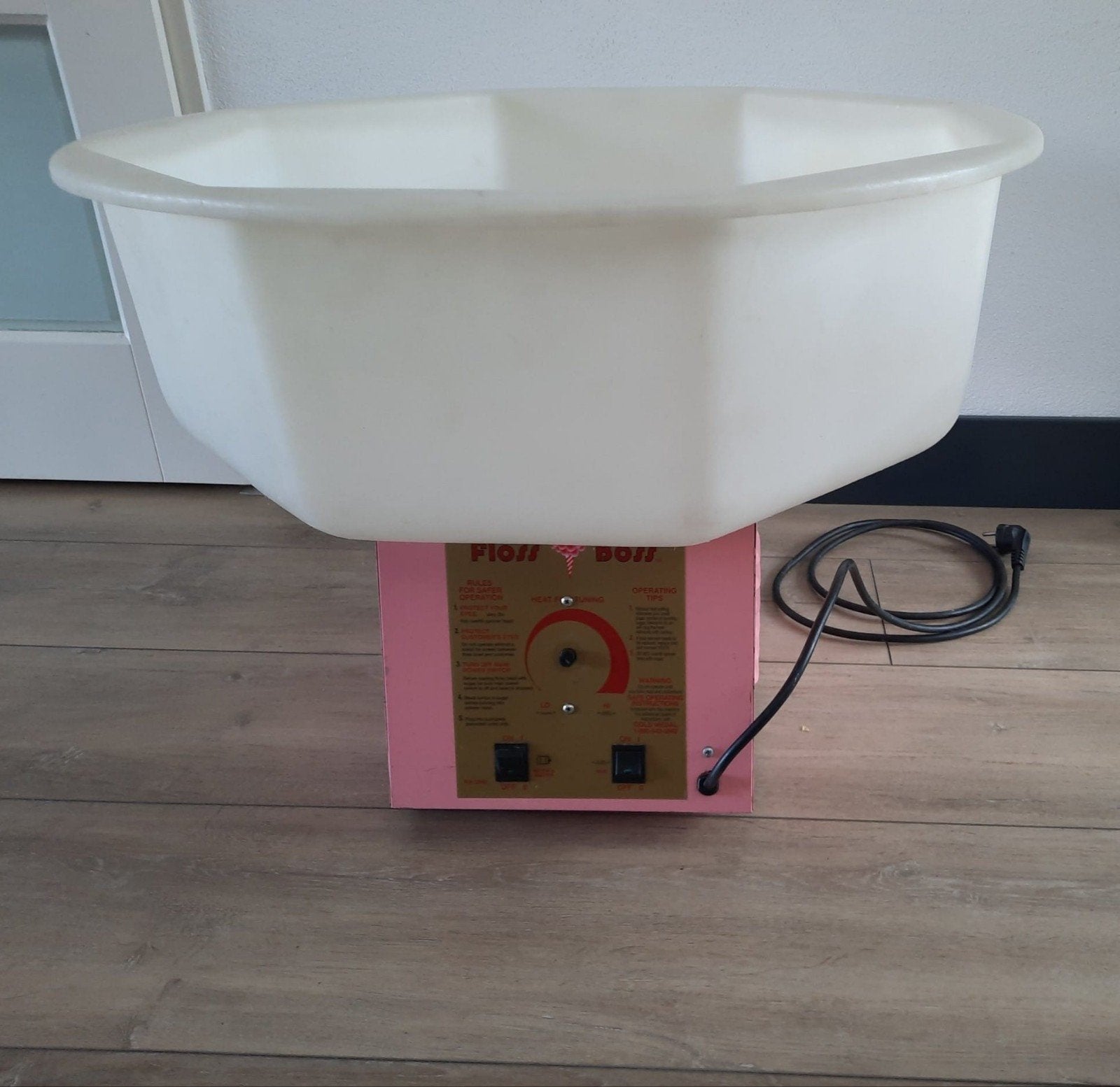 popcorn- en suikerspinmachine te huur, Ophalen, Nieuw, Overige typen