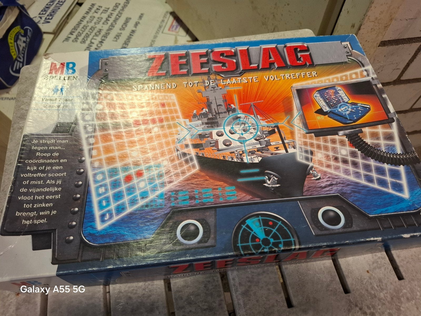 Zeeslag bordspel van MB Spellen, Hobby en Vrije tijd, Gezelschapsspellen | Bordspellen, Ophalen of Verzenden, Mb, Nvt, Nvt