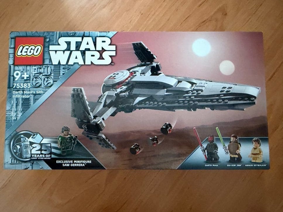 LEGO Star Wars 75383 Darth Maul's Sith Infiltrator, Ophalen of Verzenden, Nieuw