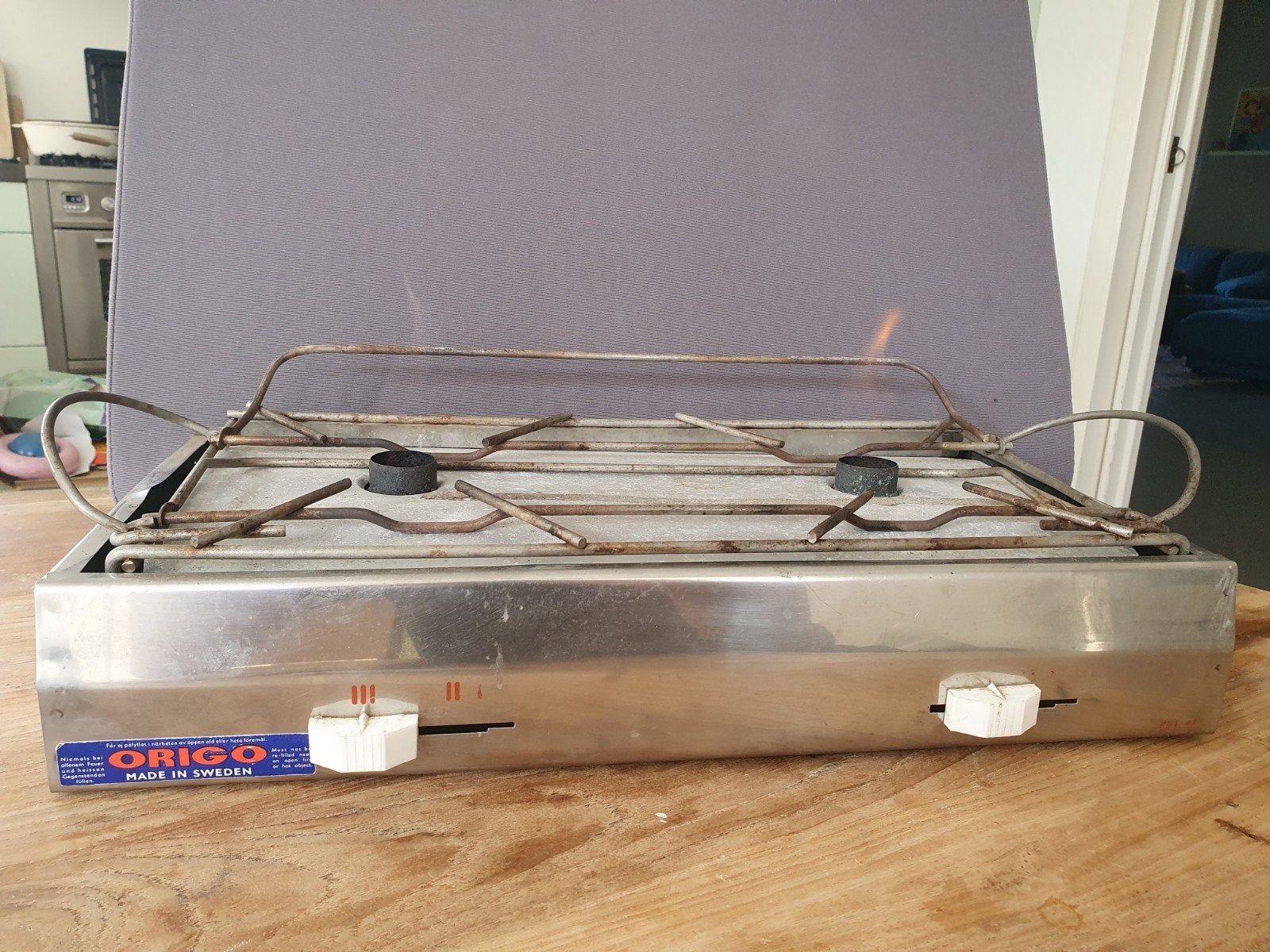 Origo kooktoestel op brandspiritus of bioethanol, Gebruikt, Minder dan 85 cm, 3 kookzones of minder, Ophalen of Verzenden