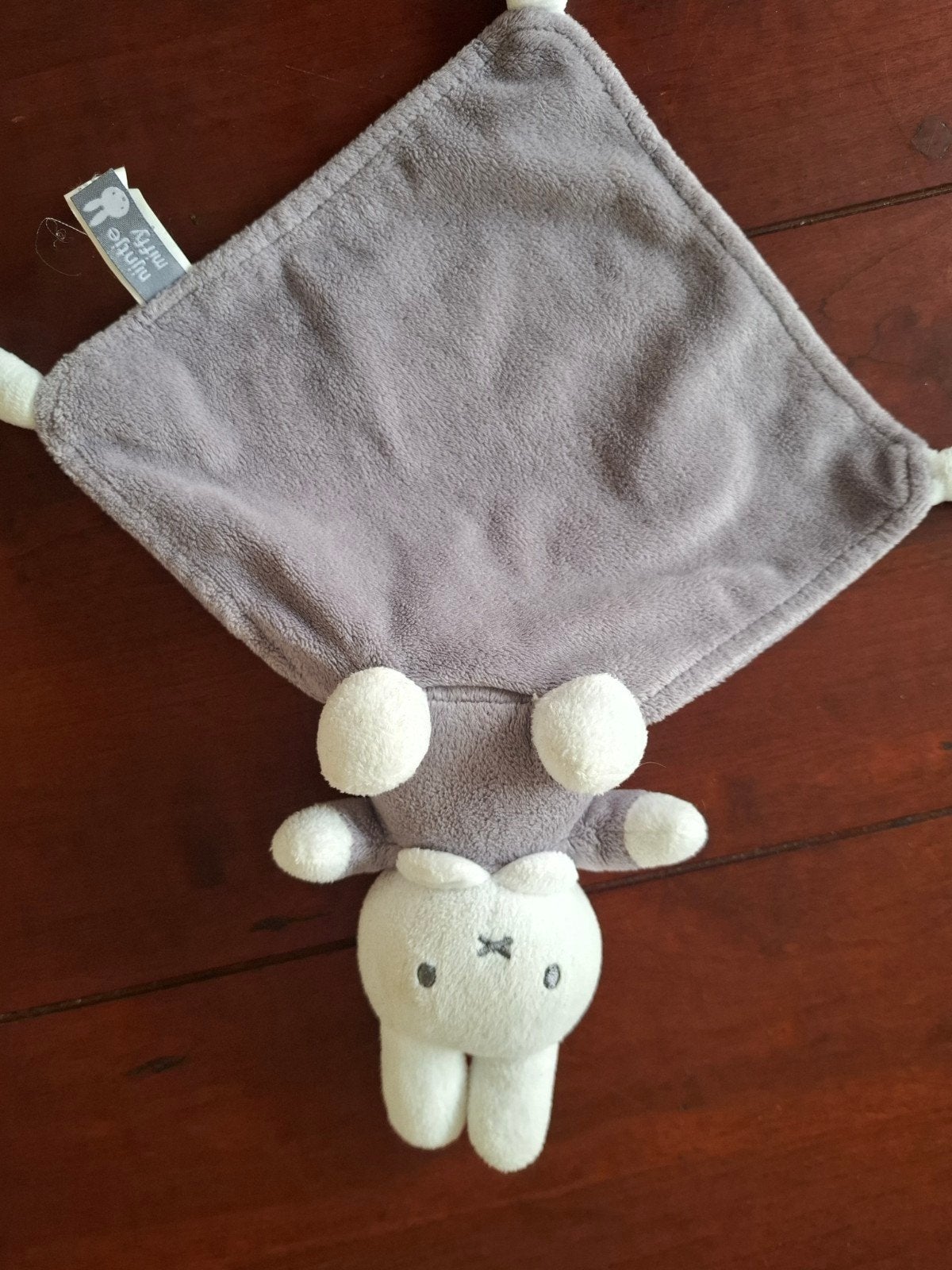 Nijntje knuffeldoekje grijs - Zo goed als nieuw, Overige merken, Grijs, Nijntje, Ophalen of Verzenden
