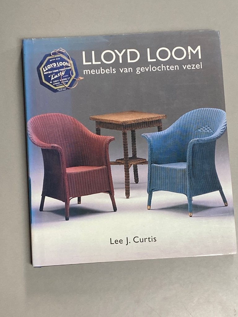 Lloyd Loom - meubels van gevlochten vezels, Ophalen of Verzenden, Zo goed als nieuw, Bruin, Vijf, Zes of meer stoelen