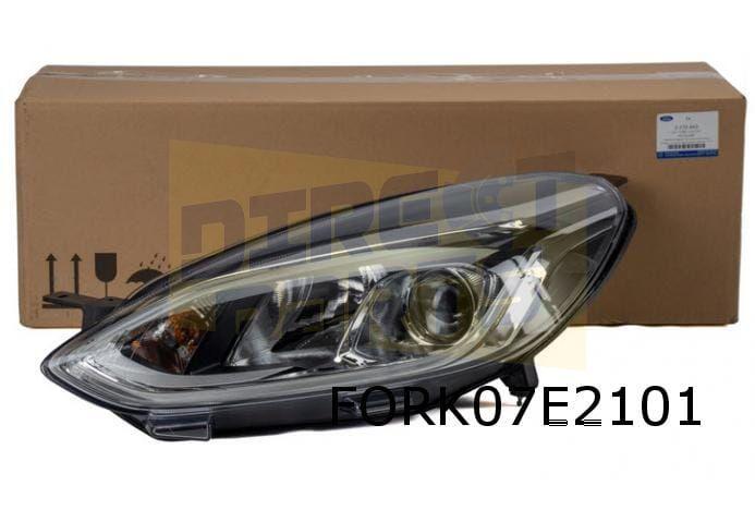 Ford Fiesta koplamp Links (halogeen/LED DRL) Origineel!  254