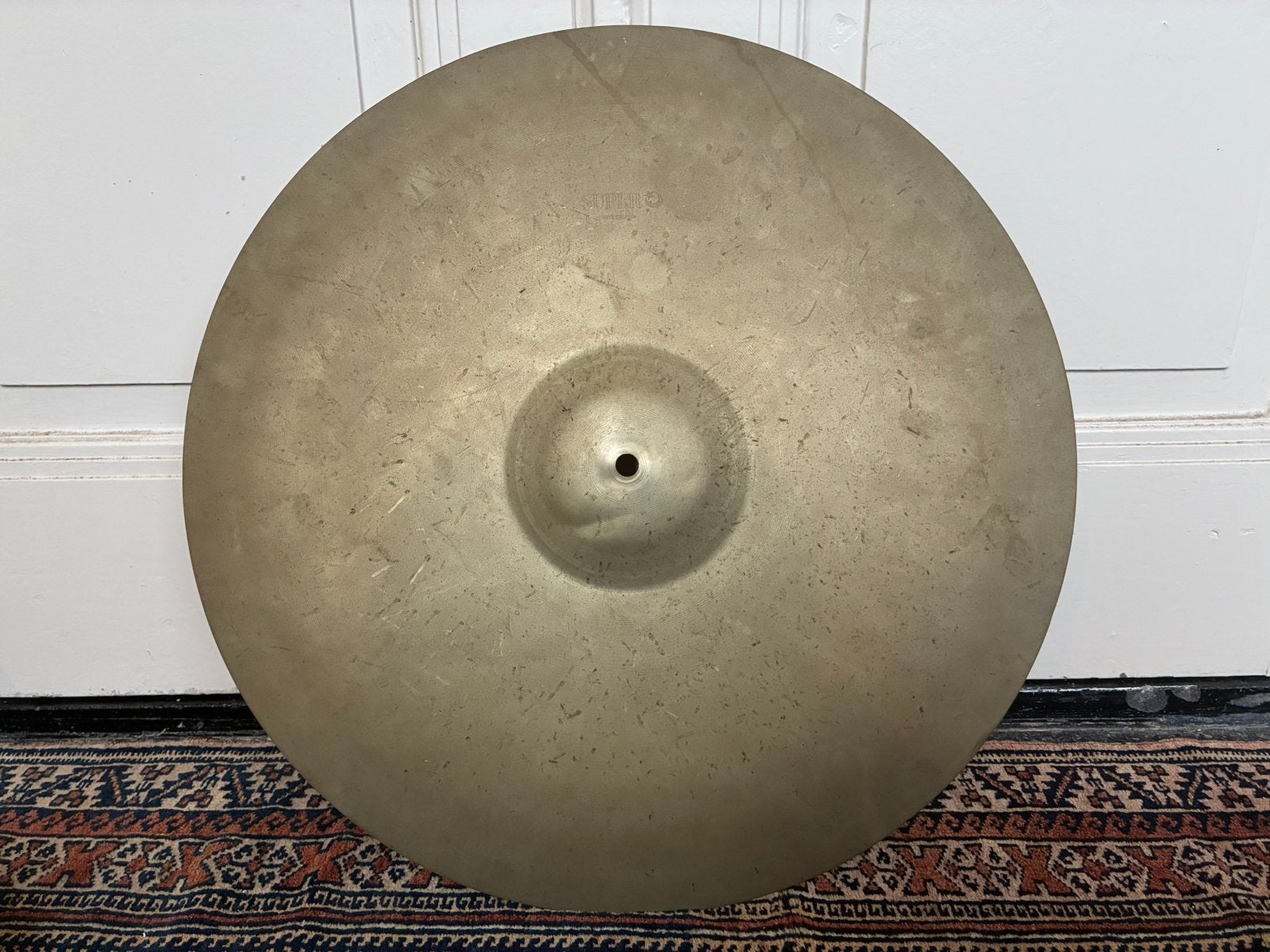 Vintage Paiste Super Ride 20” Dun Bekken 1474 gr. Crashbaar, Muziek en Instrumenten, Ophalen, Gebruikt, Zwitserland, Overige soorten