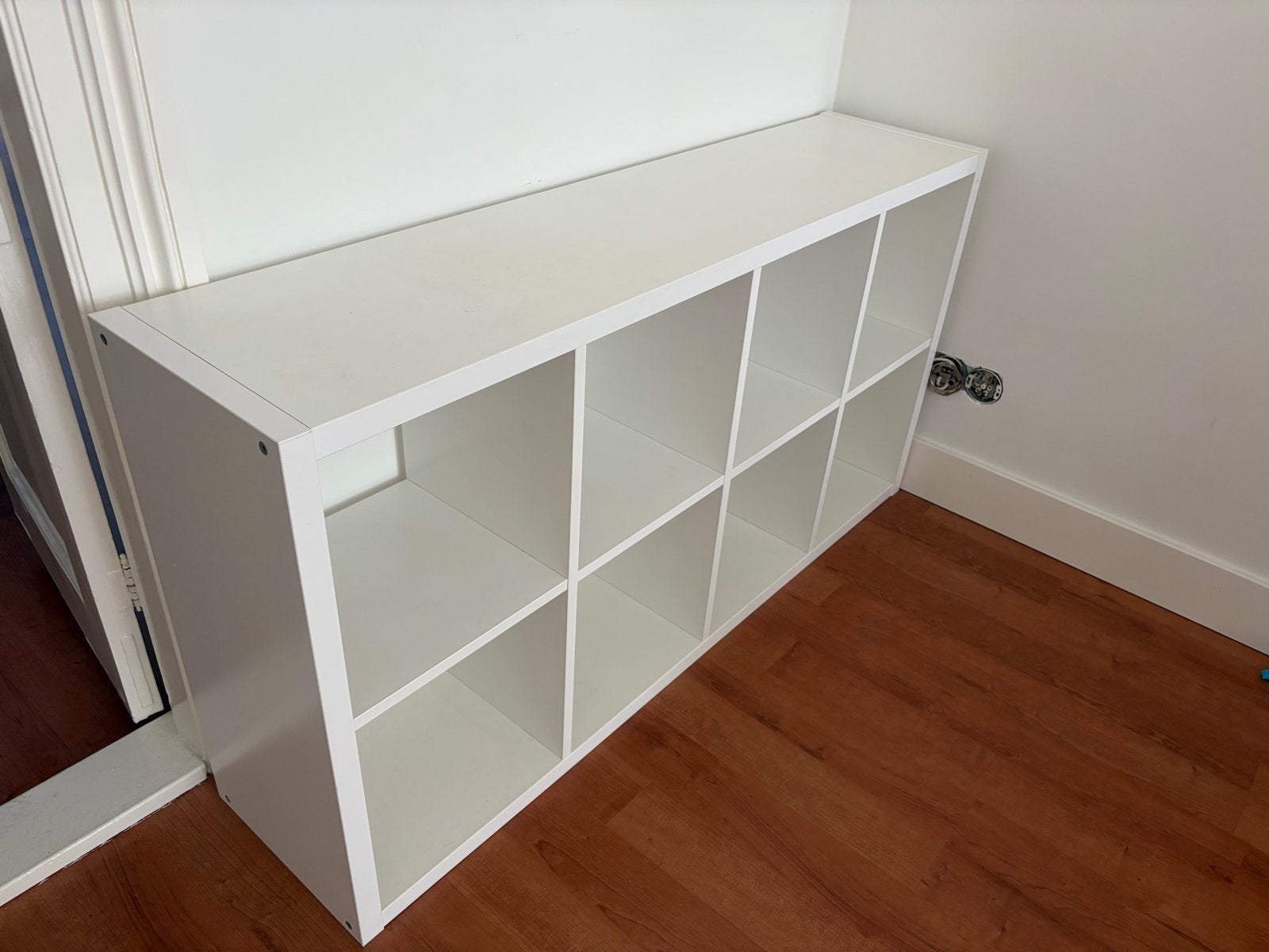 Ikea Witte kubus open opbergkast met 8 vakken, Huis en Inrichting, Ophalen, Zo goed als nieuw