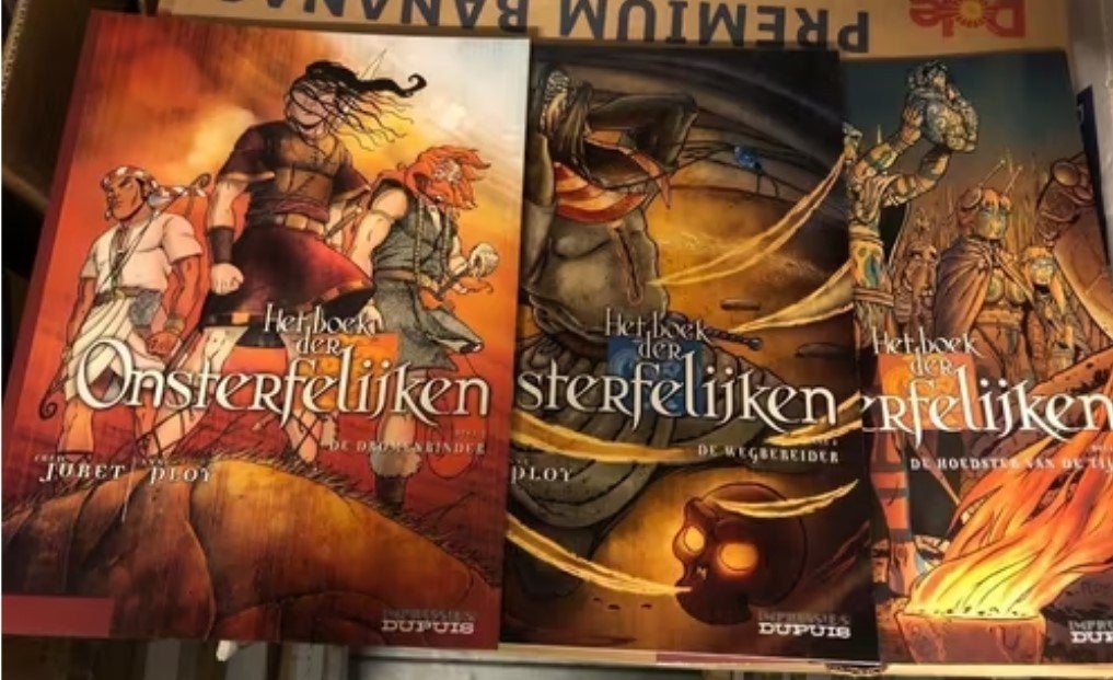 Dromenbinder hoedster wegbereider het boek der onsterfelijke, Eén stripboek, Ophalen of Verzenden, Zo goed als nieuw