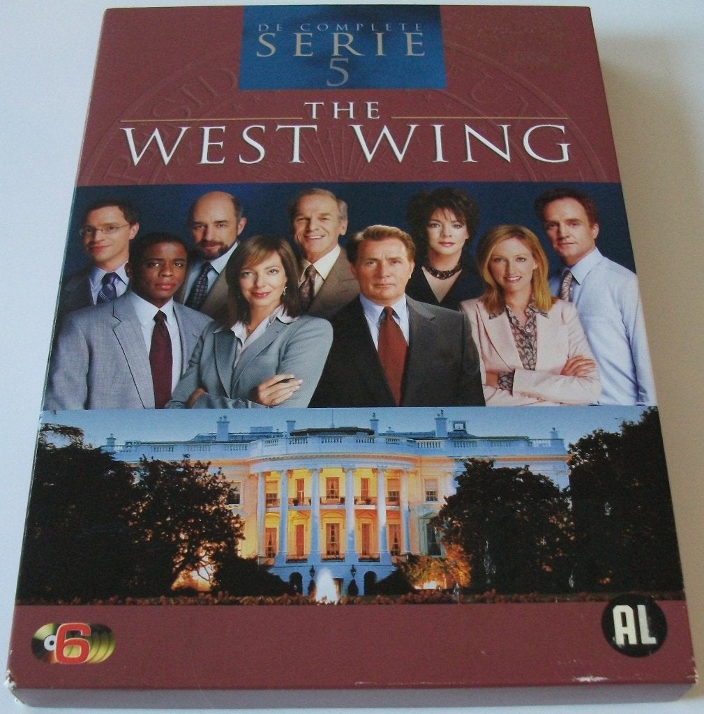 Dvd *** WEST WING *** 6-Disc Boxset Seizoen 5, Nederlands, Engels, Alle leeftijden, Drama