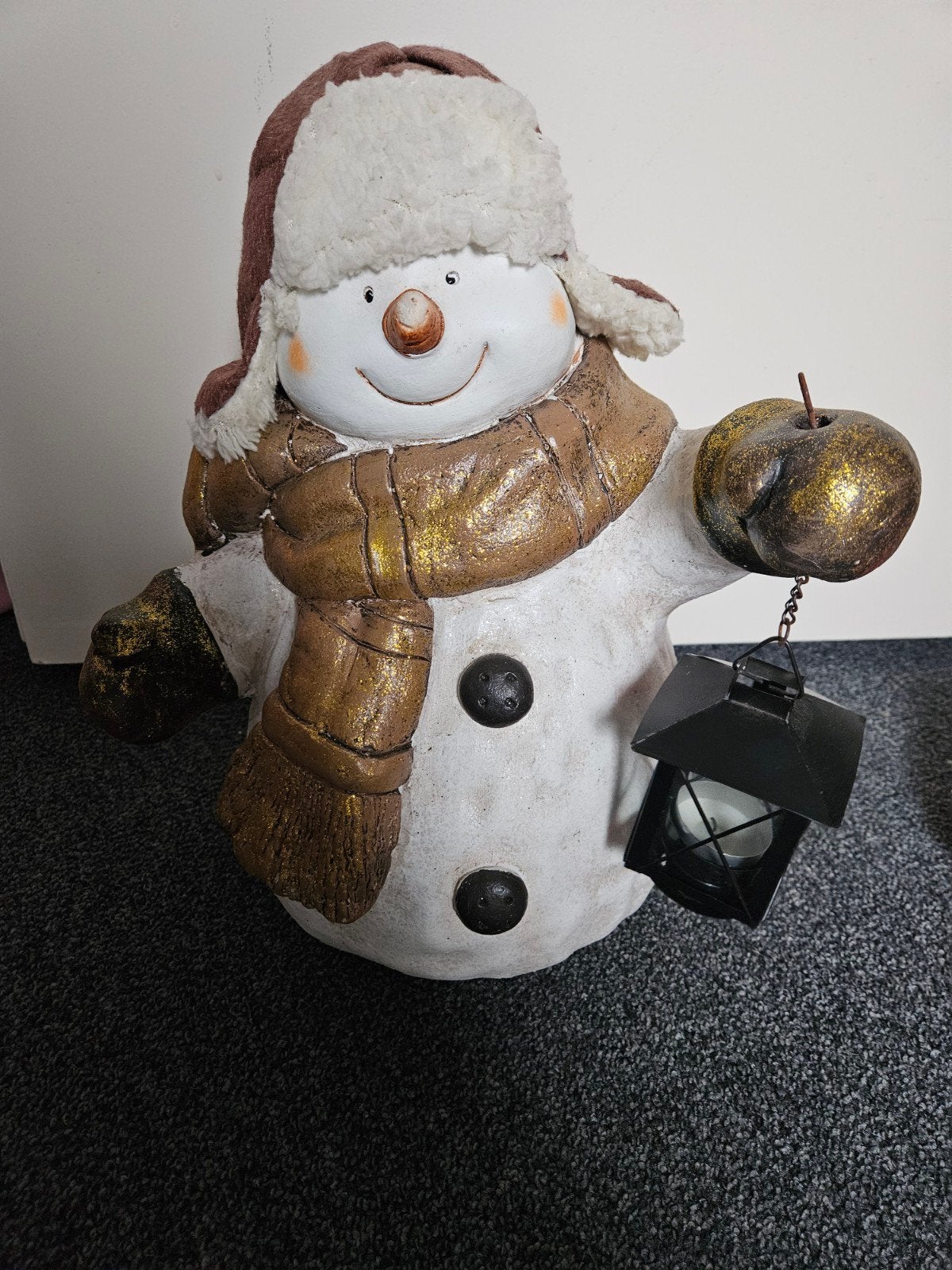 Sneeuwpop, Ophalen