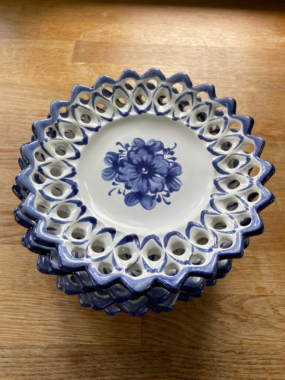 Unieke 7-delige set Vestal Alcobaça sierborden - Model 599, Ophalen of Verzenden