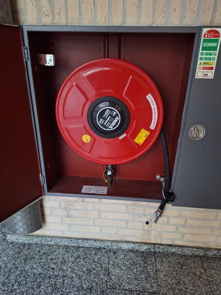 Brandslanghaspel, Huis en Inrichting, Brandblussers en Brandkasten, Ophalen