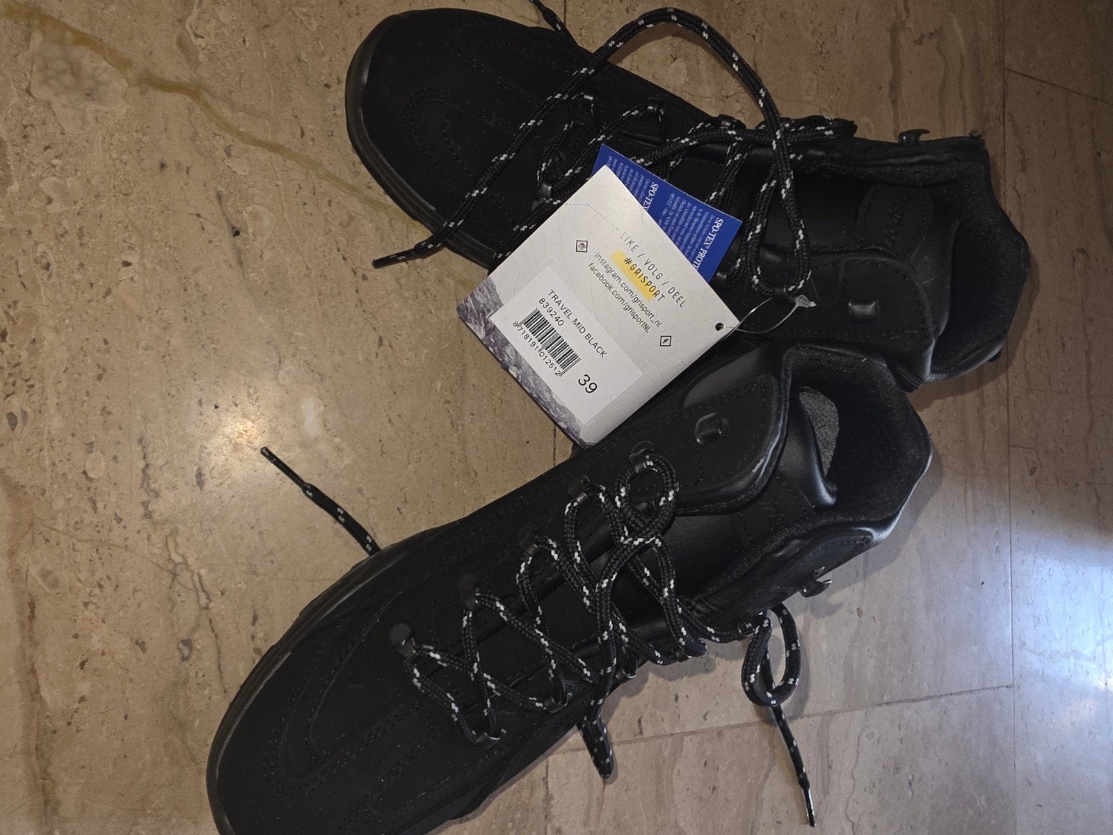 Grisport wandelschoen, Kleding | Heren, Schoenen, Grisport, Zwart, Nieuw, Ophalen of Verzenden