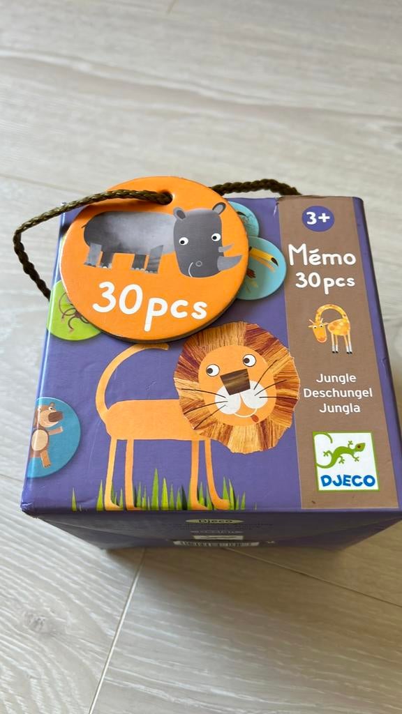 Djeco memorie spel, Kinderen en Baby's, Speelgoed | Educatief en Creatief, Ophalen of Verzenden, Zo goed als nieuw
