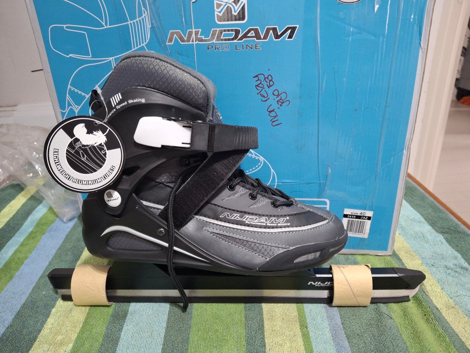 Nieuwe Nijdam Pro Line schaatsen - Maat 40, Combinoren, Nieuw, Ophalen of Verzenden, Nijdam