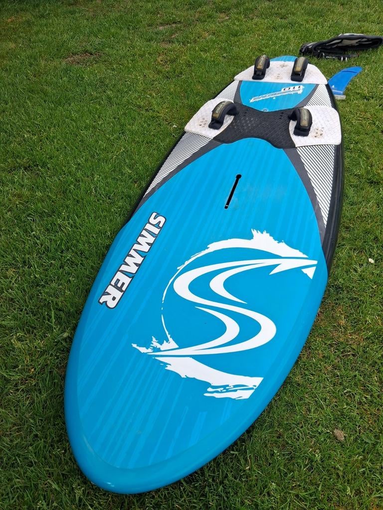 surfplank/zeil, Watersport en Boten, Windsurfen, Ophalen, Gebruikt, 250 tot 300 cm, Complete set