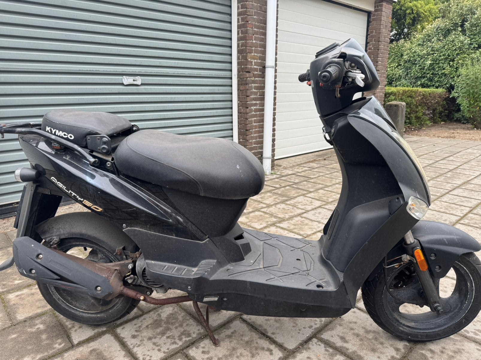 Kymco Agility 50 Snorscooter 2007 met wok melding, Fietsen en Brommers, Scooters | Kymco, Ophalen, Gebruikt, Maximaal 45 km/u