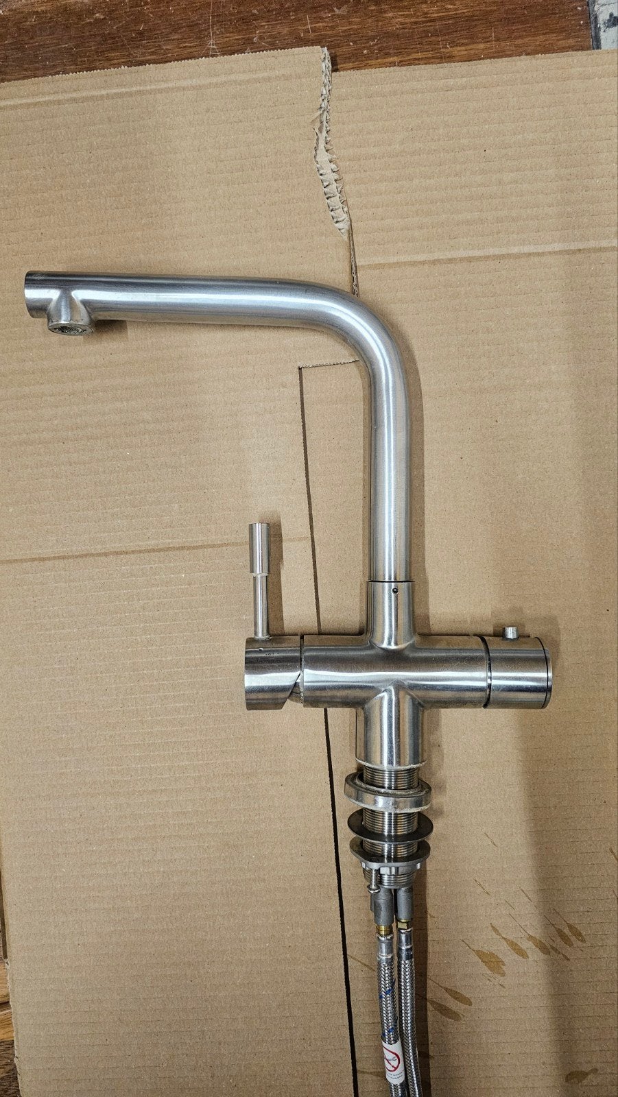 Franke 3-in-1 Kraan met Boiler - Goed Functionerend, Ophalen of Verzenden, Gebruikt