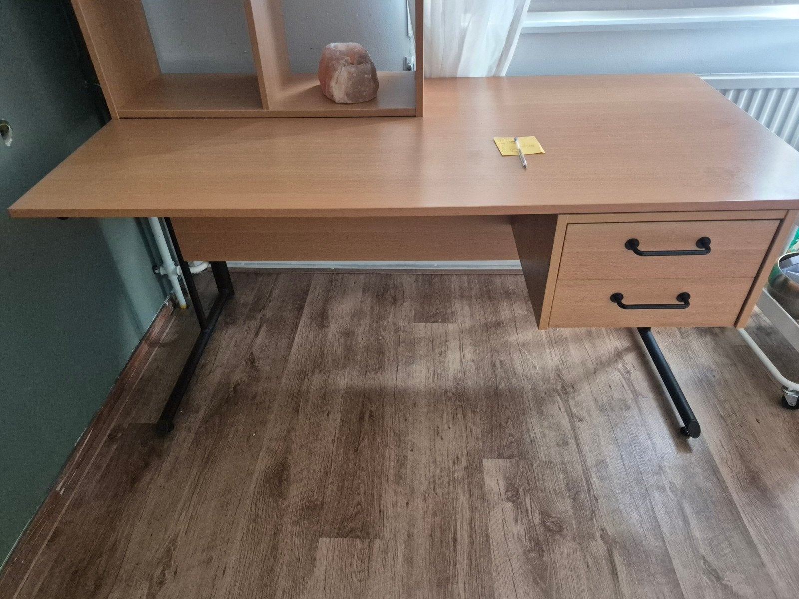 Bureau tafel, Ophalen