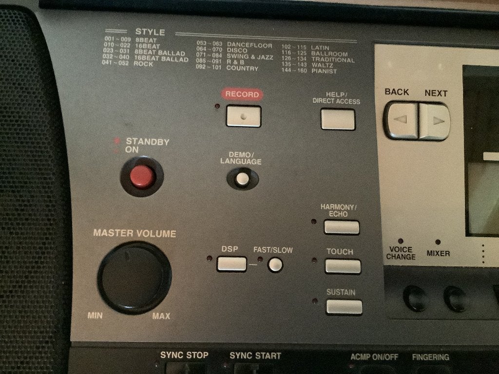 Keyboard Yamaha PSR 640, Muziek en Instrumenten, Ophalen, Gebruikt, 61 toetsen, Yamaha