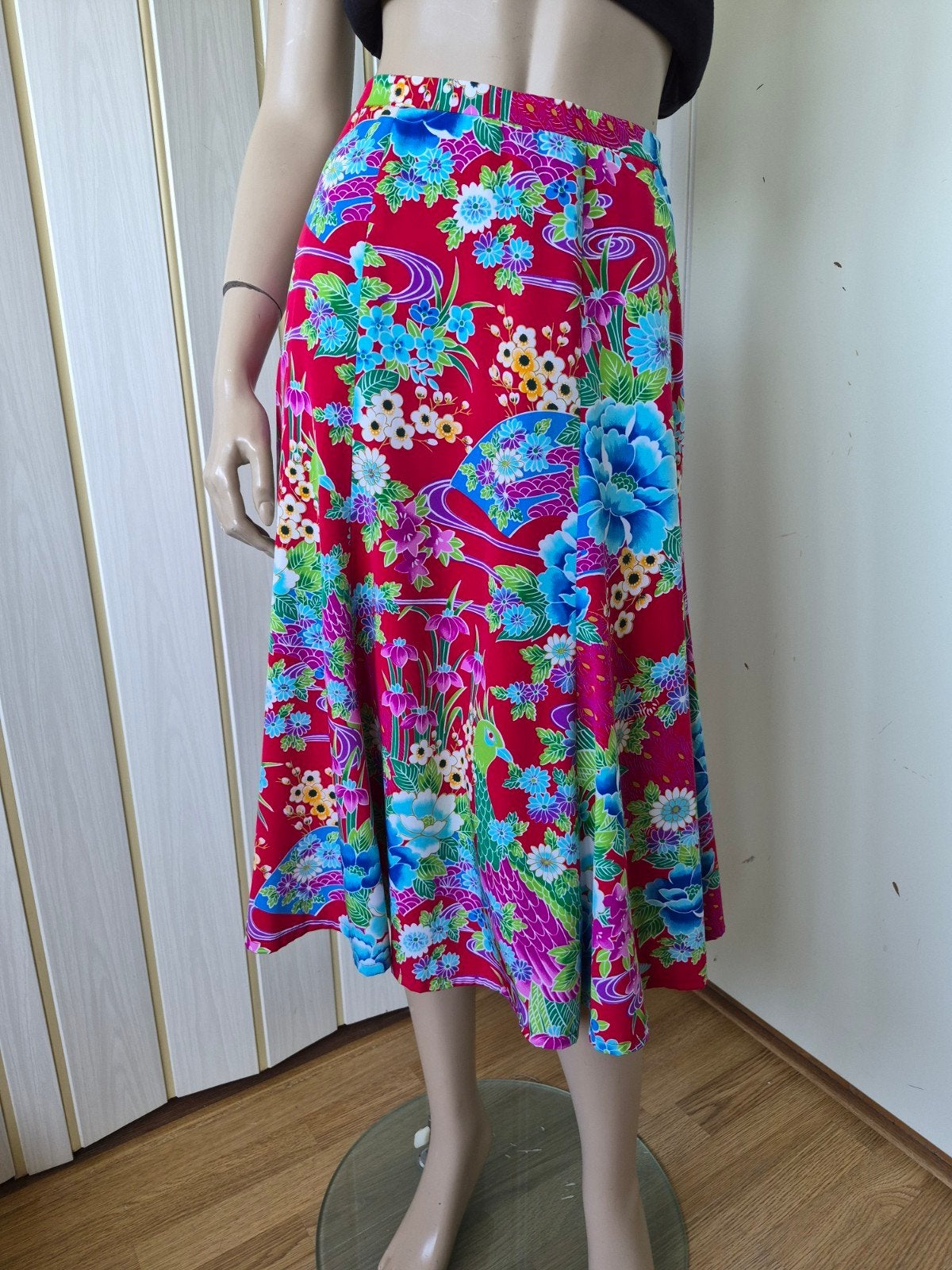 Ollevier vintage jaren 70 rok maat 40/L, Maat 38/40 (M), Ophalen of Verzenden, Zo goed als nieuw, Vintage
