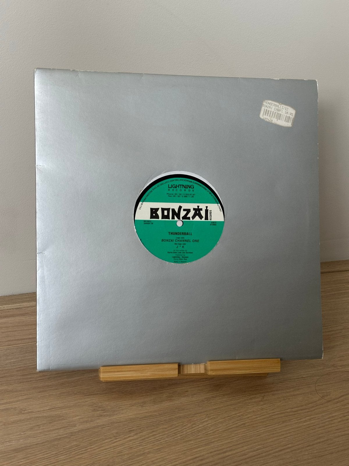 Bonzai Channel One J*K - Thunderball Vinyl, LP, Gebruikt, Trance, Ophalen of Verzenden