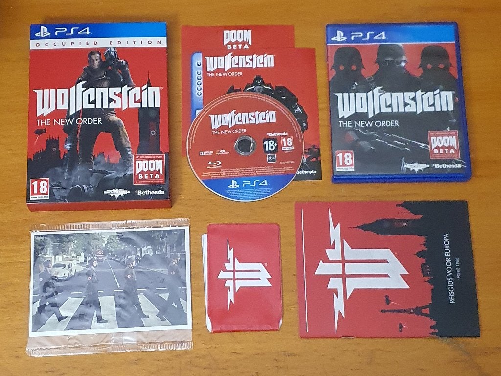PS4 | Wolfenstein The New Order [Occupied Edition], Spelcomputers en Games, Games | Sony PlayStation 4, Gebruikt, Vanaf 18 jaar