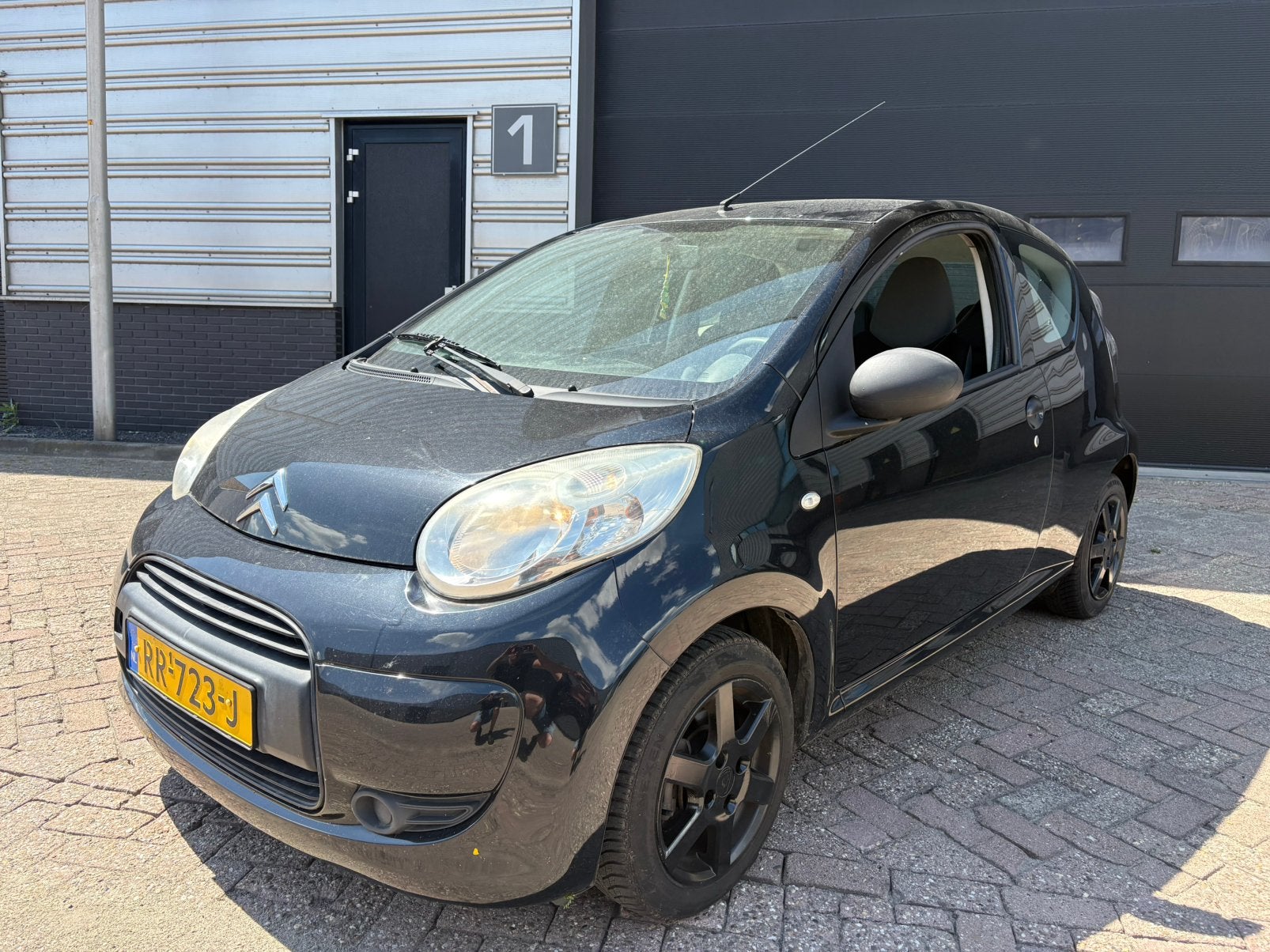 Citroën C1 1.0 3-DRS 2009 Zwart, Voorwielaandrijving, 4 stoelen, C1, Bedrijf