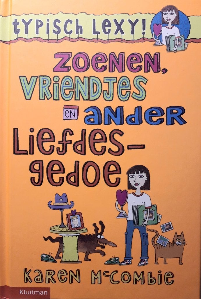 Typisch Lexy! Zoenen, vriendjes en ander liefdesgedoe, Boeken, Gelezen, Karen McCombie, Ophalen of Verzenden, Fictie