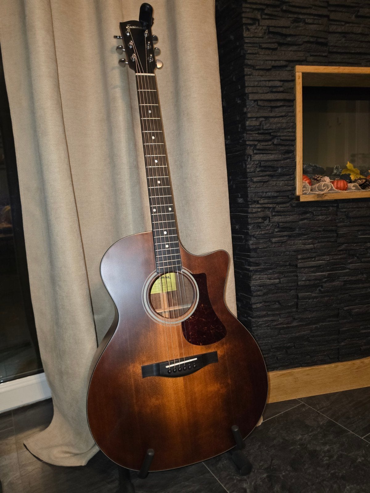 Eastman AC122-1CE CLA akoestische gitaar met hardcase, Muziek en Instrumenten, Ophalen, Zo goed als nieuw, Western- of Steelstringgitaar