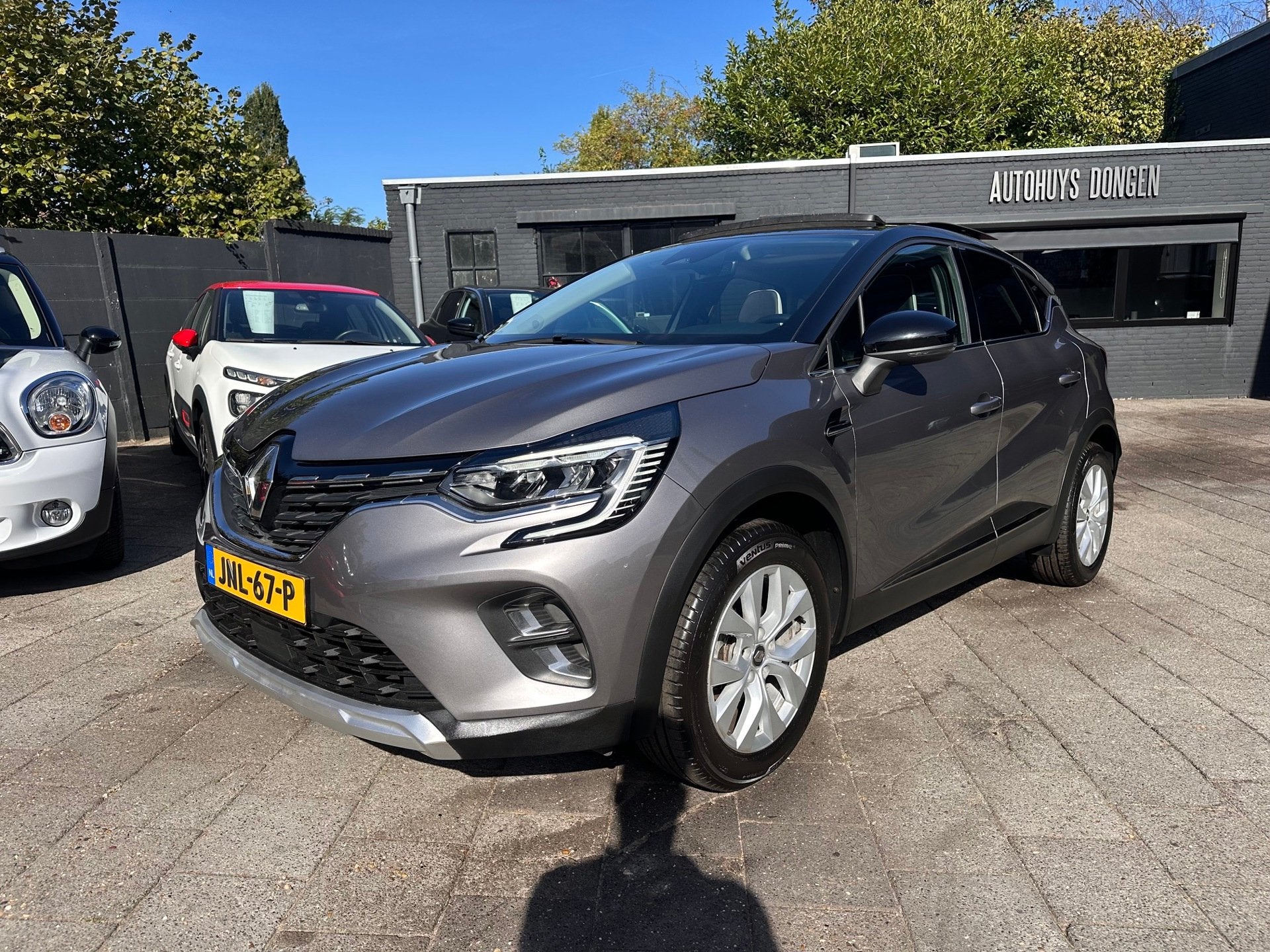 Renault Captur 1.0 TCe Intens (2021) | Panoramadak | Carplay, Voorwielaandrijving, Dealer onderhouden, Gebruikt, Zwart