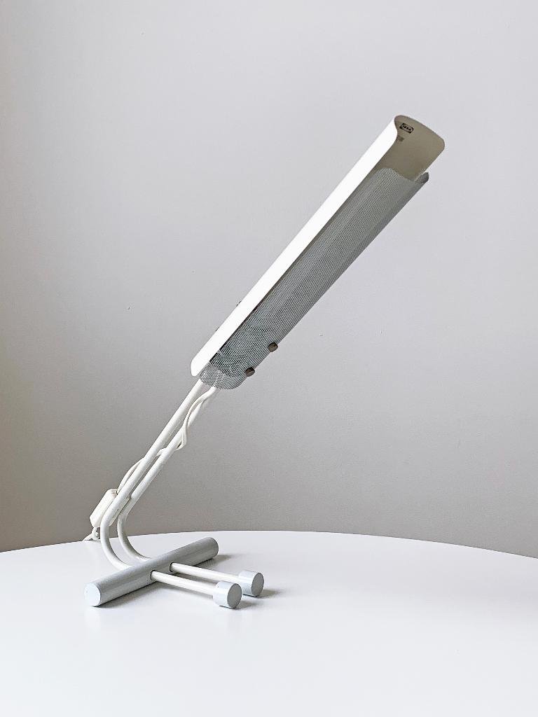 Vintage tafellamp Ikea Collectable design Memphis, Huis en Inrichting, Ophalen of Verzenden, Gebruikt, Metaal
