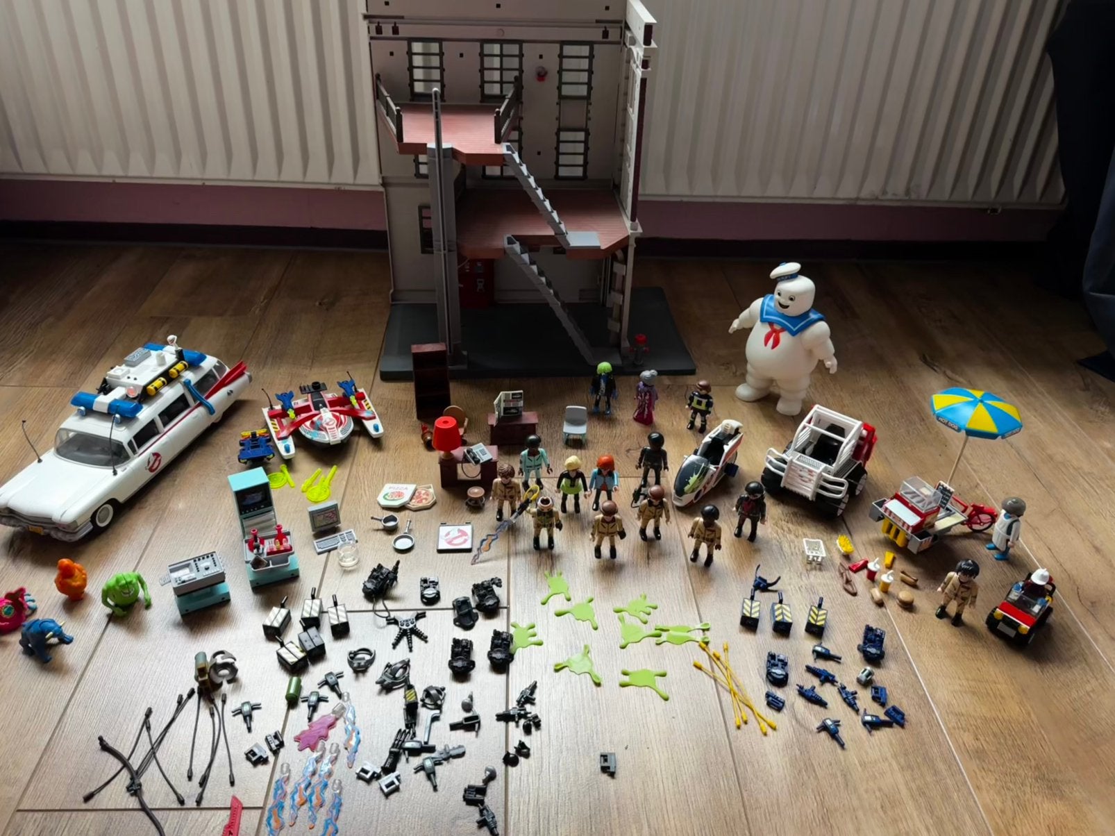 Ghostbusters collectie: Firehouse, Ecto-1, Stay Puft enz, Ophalen of Verzenden