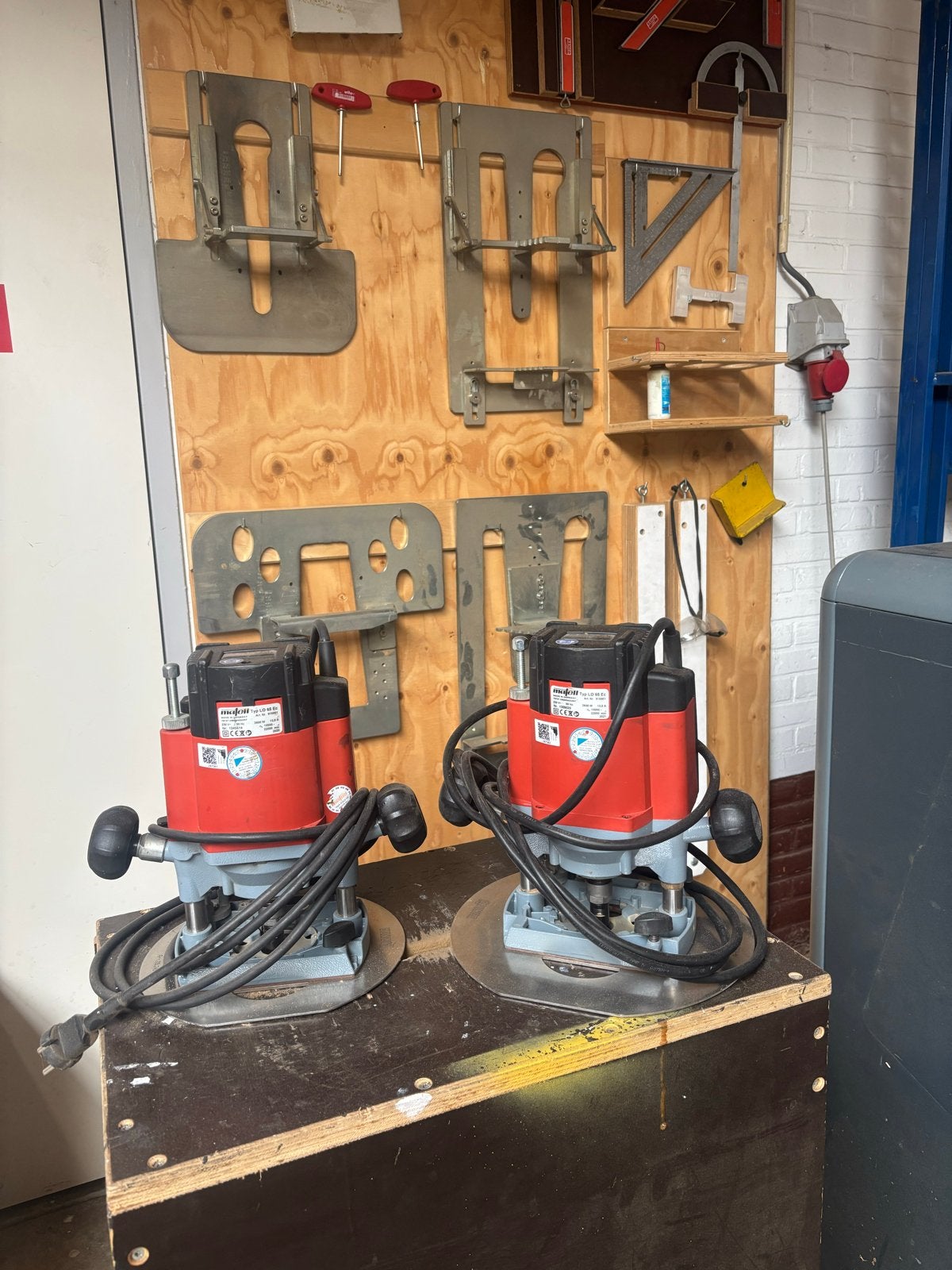 Mafell LO 65 Ec Bovenfrees (2 stuks) met accessoires