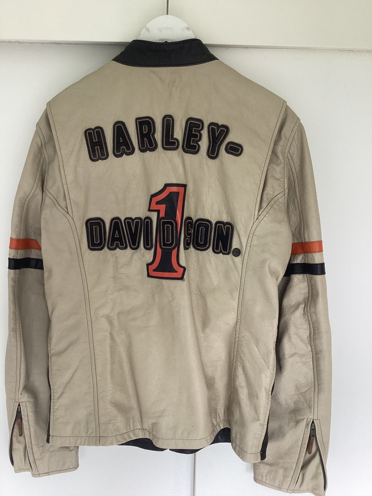 Harley Davidson motorjack, Motoren, Kleding | Motorkleding, Ophalen of Verzenden, Tweedehands, Jas | leer