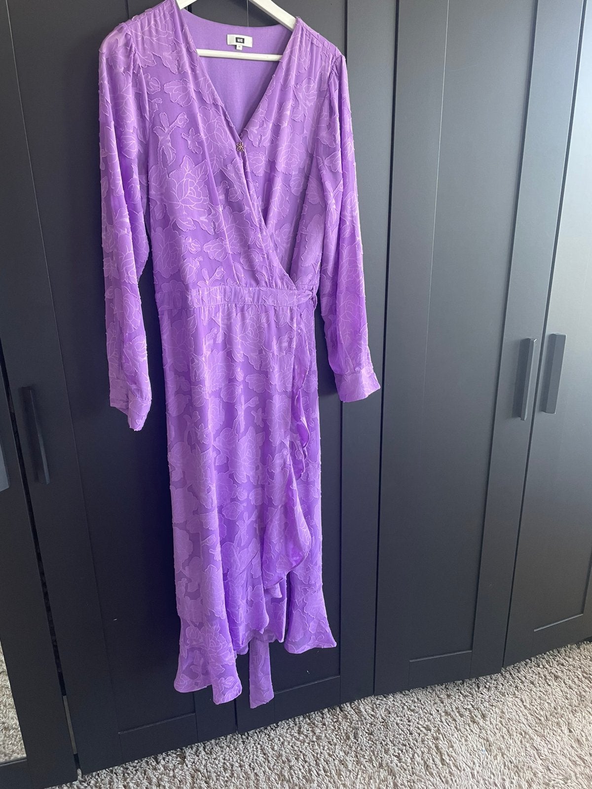 Jurk naat xl. €25,00, Blauw, Maat 46/48 (XL) of groter, Ophalen of Verzenden, Zo goed als nieuw