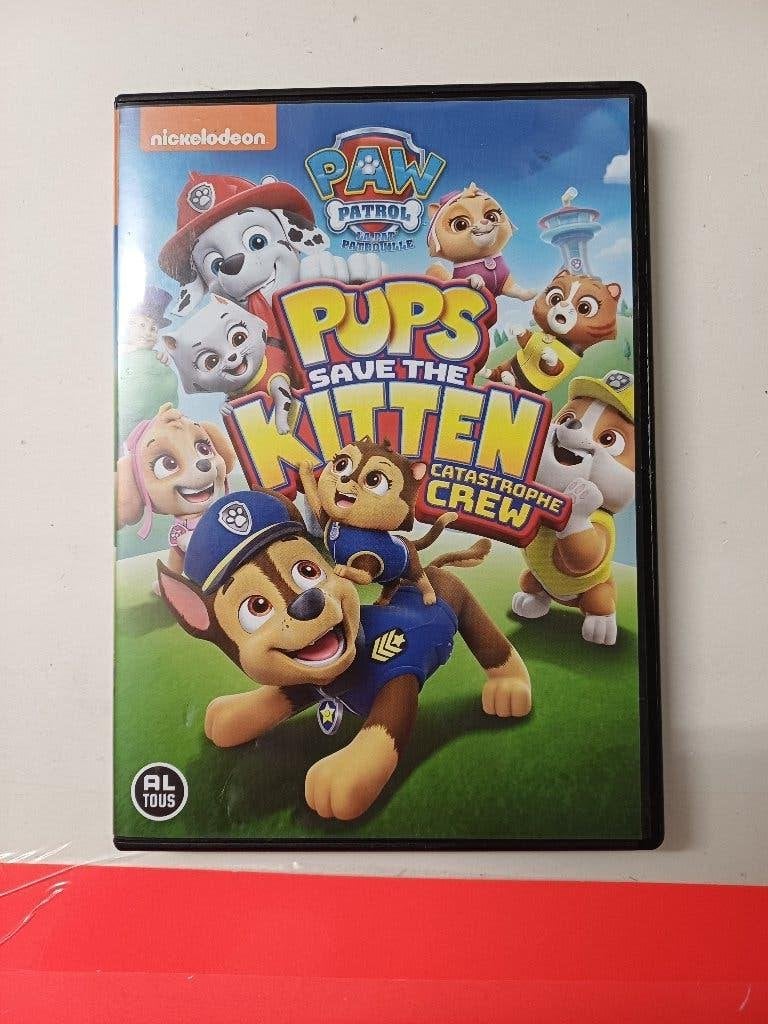 DVD - Paw Patrol - Pups Save the Kitten, Gebruikt, Tekenfilm, Ophalen of Verzenden, Alle leeftijden