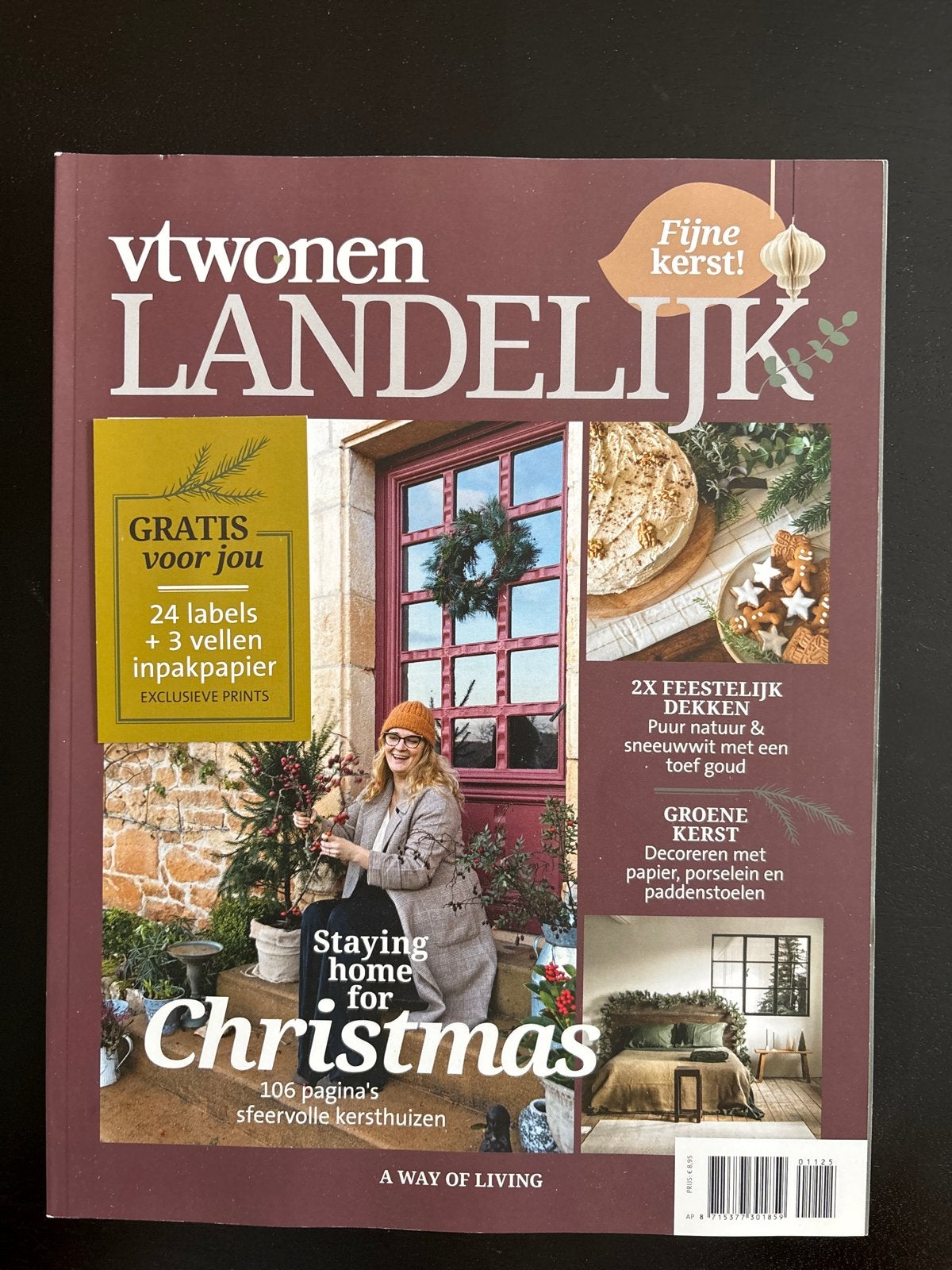 vtwonen LANDELIJK: Kersteditie met sfeervolle kersthuizen, Verzenden, Nieuw, Overige typen