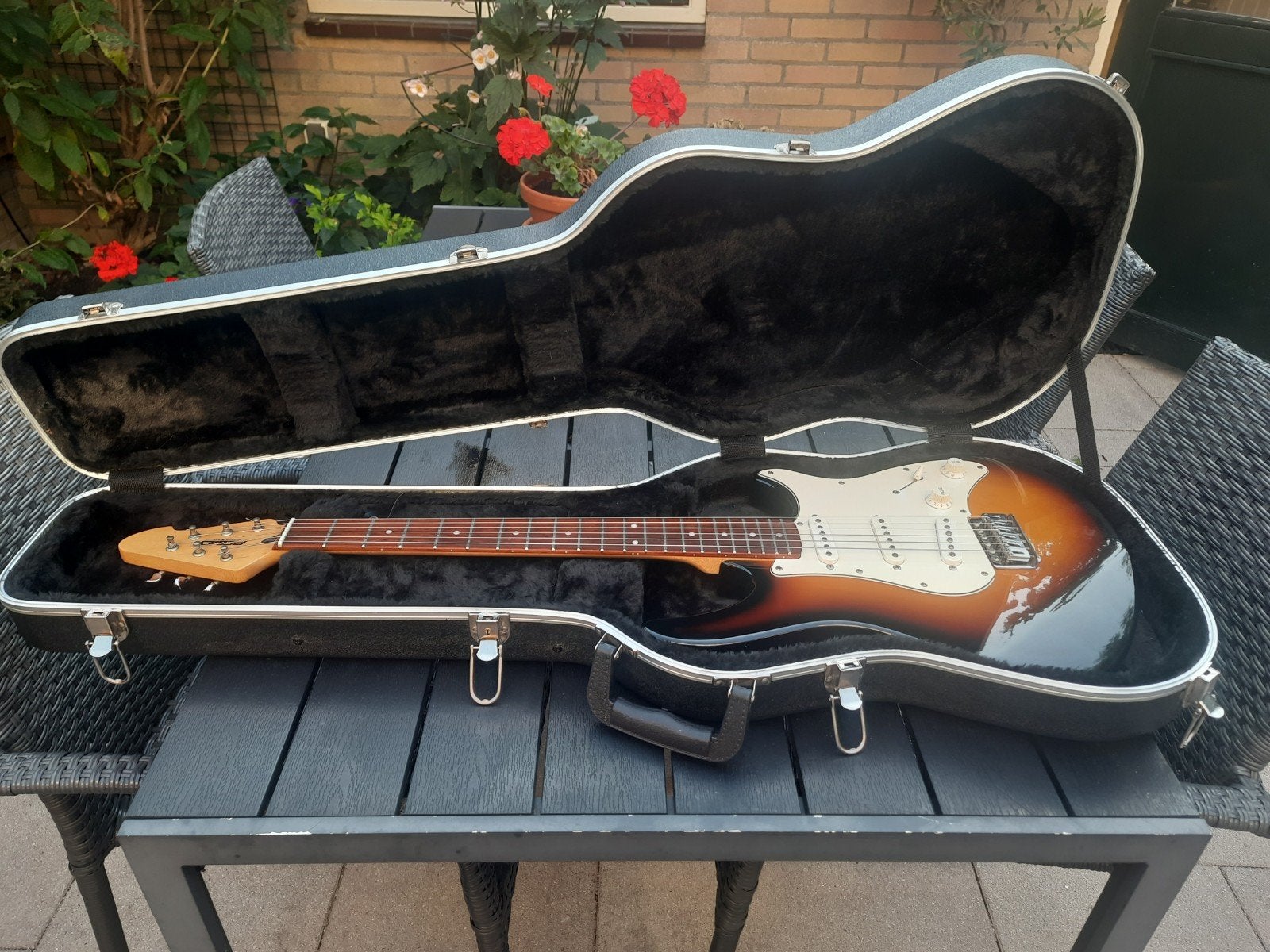 Peavey Raptor Special met koffer., Ophalen of Verzenden, Gebruikt, Solid body, Overige merken