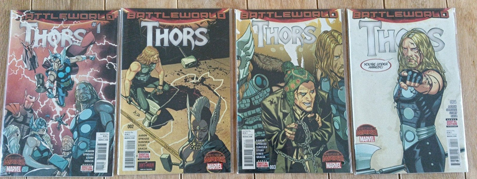 Battle world Thor, Marvel Comics., Boeken, Strips | Comics, Meerdere comics, Amerika, Ophalen