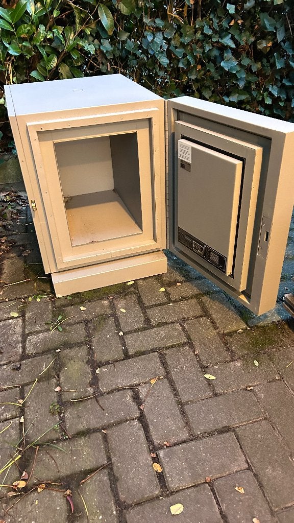 Brandkast/kluis, Ophalen, Gebruikt
