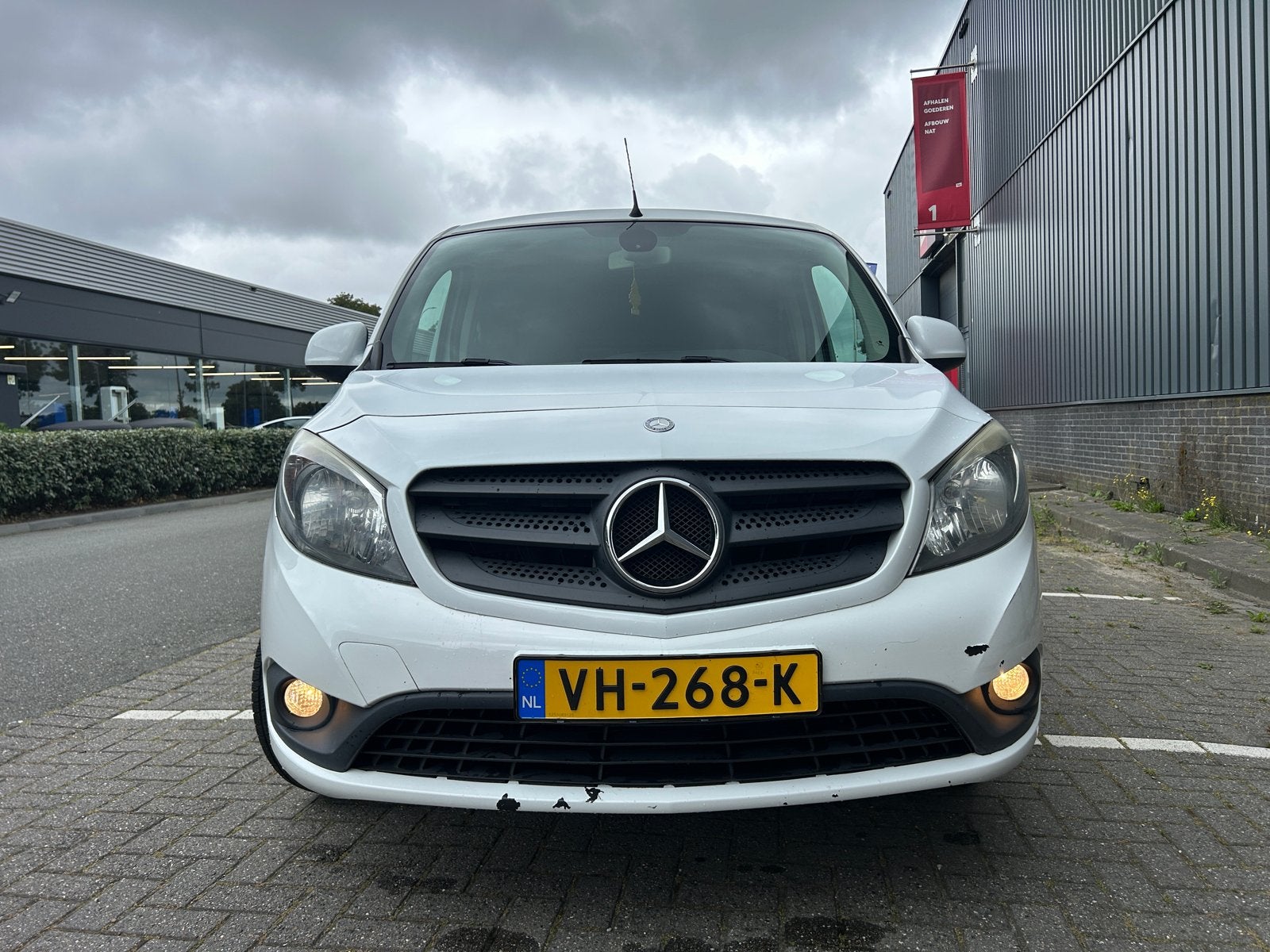Mercedes-Benz Citan 1.5 CDI 66KW 2014, Stof, 4 cilinders, 715 kg, Wit