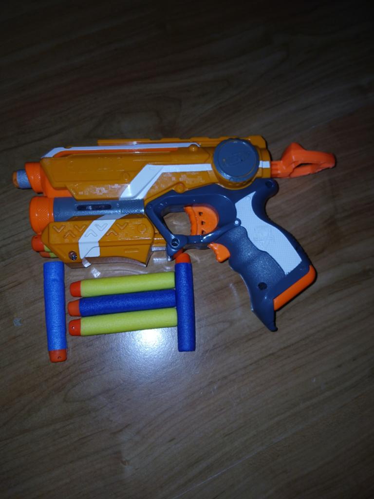 Nerf N-Strike Elite Firestrike Blaster met Darts, Ophalen, Gebruikt, Jongen of Meisje