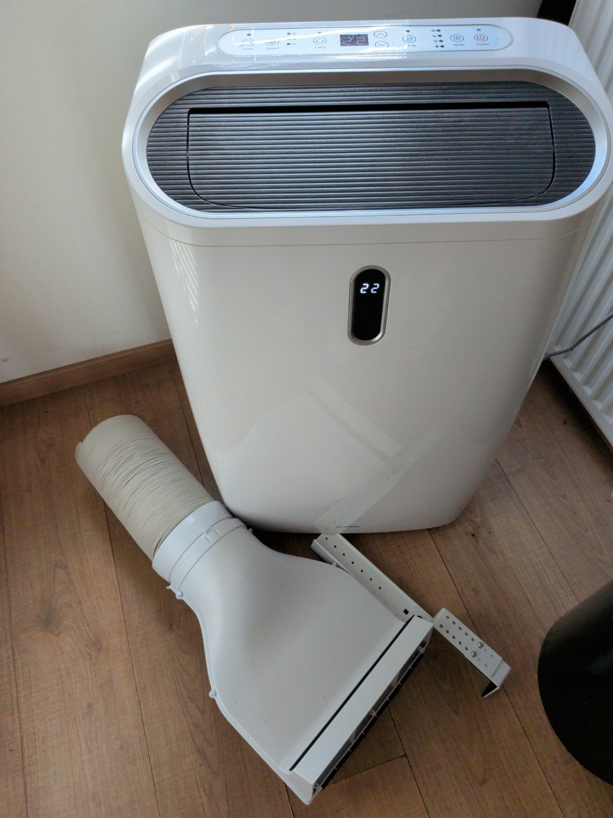 Eurom Polar 16CH Mobiele Airco - Koelen en Verwarmen, Ophalen, Minder dan 60 m³, 3 snelheden of meer, Mobiele airco
