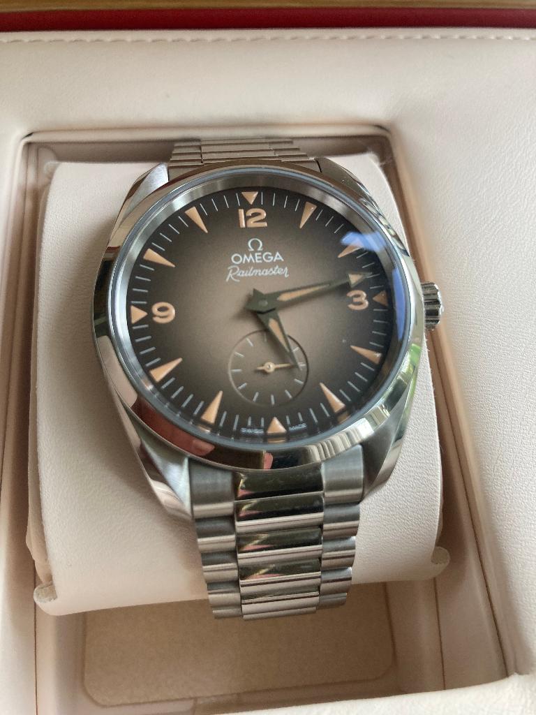 Omega Seamaster Railmaster - 38mm nieuw model 8/2025, Sieraden, Tassen en Uiterlijk, Horloges | Heren, Ophalen, Staal, Staal, Polshorloge