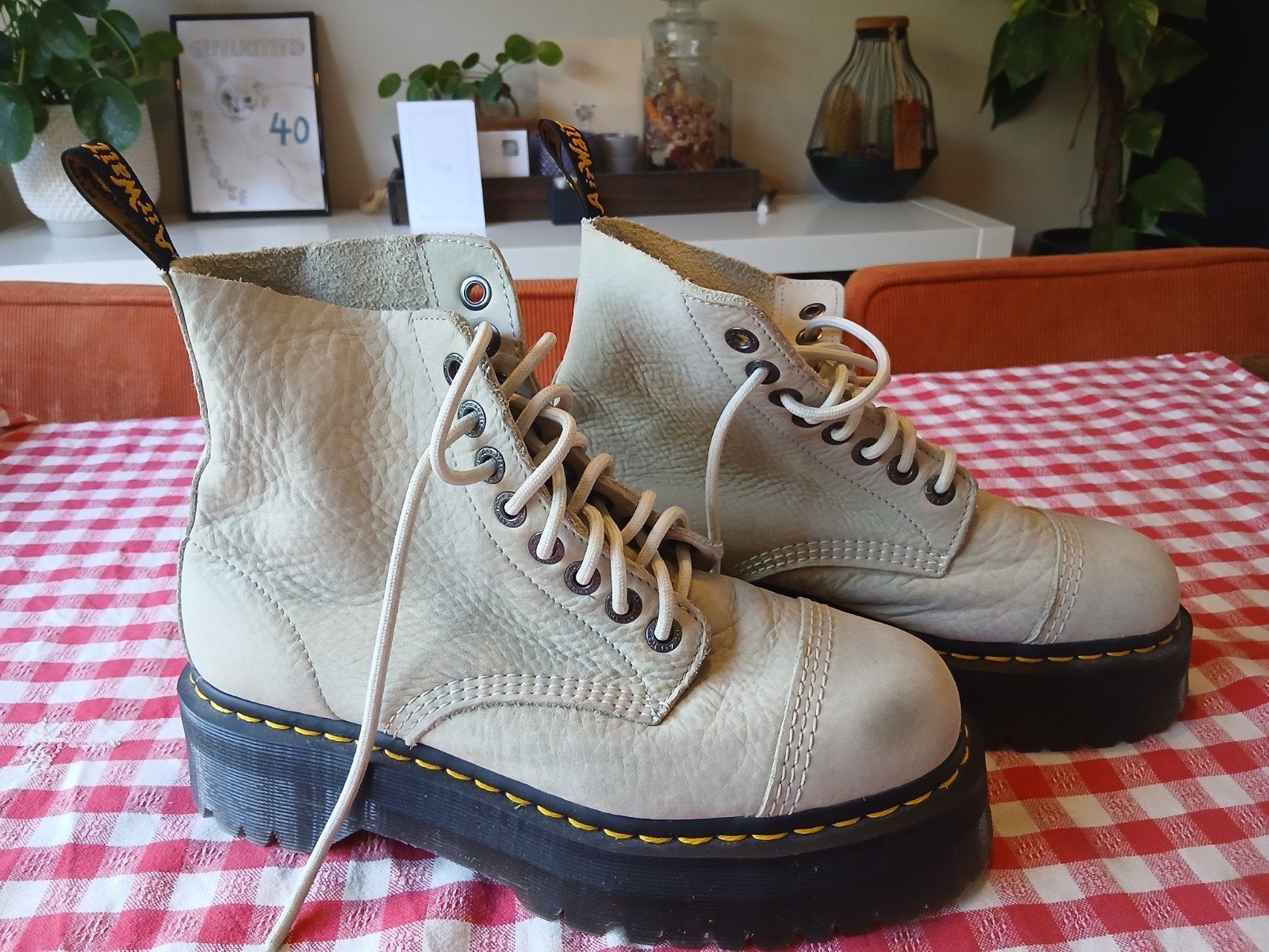 Dr Martens Sinclair wit maat 42, Kleding | Dames, Wit, Lage of Enkellaarzen, Ophalen of Verzenden, Dr. Martens