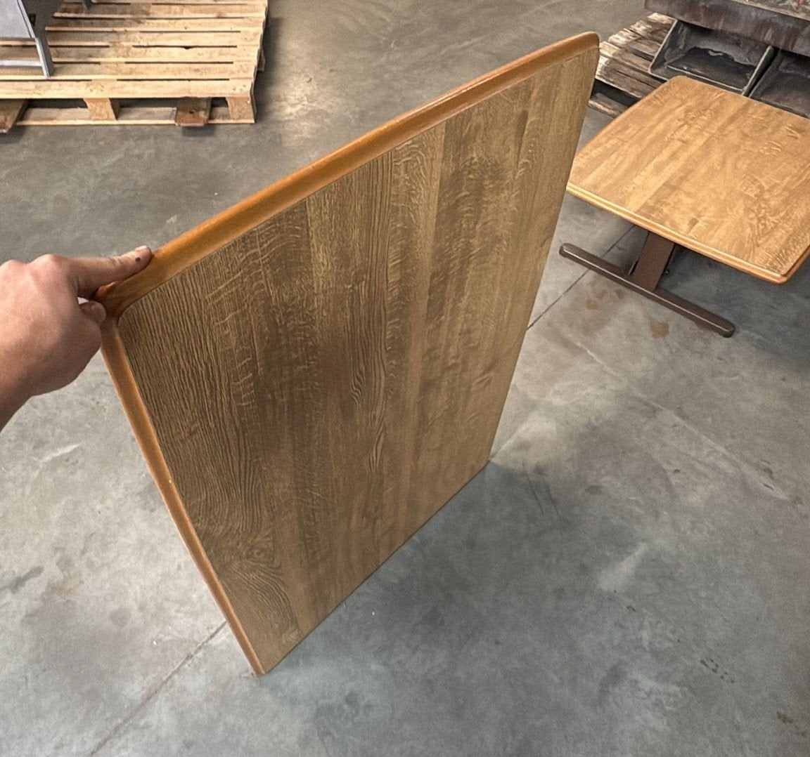Caravan tafel, Huis en Inrichting, Tafels | Eettafels, Ophalen, Zo goed als nieuw, Rechthoekig