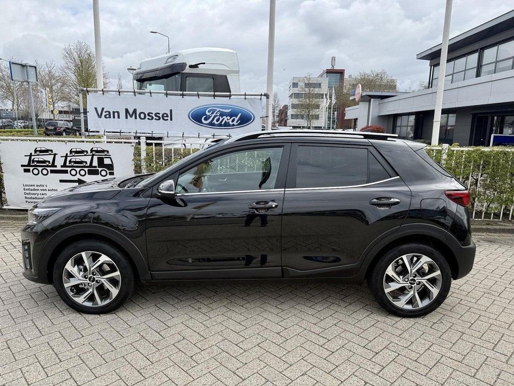 Kia Stonic 1.0 T-GDi MHEV GT-PlusLine, 450 kg, Gebruikt, Euro 6, Leder en Stof