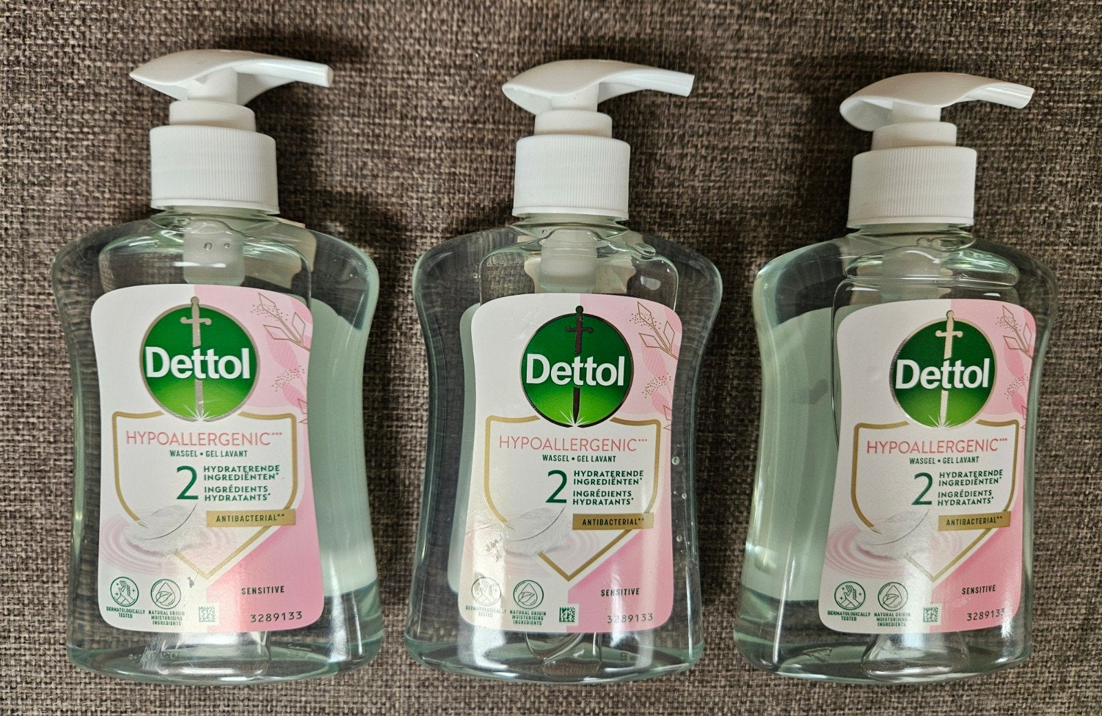 3 x nieuwe Dettol Hypoallergeen wasgel, Ophalen of Verzenden, Schoonmaakmiddel
