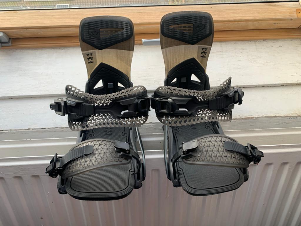 Nieuwe Rome Black Label Snowboard Bindingen - Maat L, Ophalen, Nieuw, Bindingen